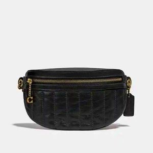 COACH QUILTED LEATHER WAIST BELT BAG/FANNY PACK NWOT